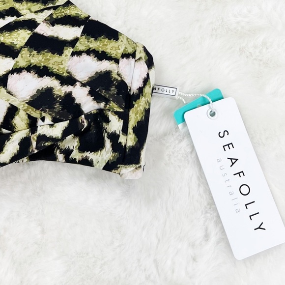 Seafolly Mandalay Twist Tie Front bikini Top - Picture 9 of 9